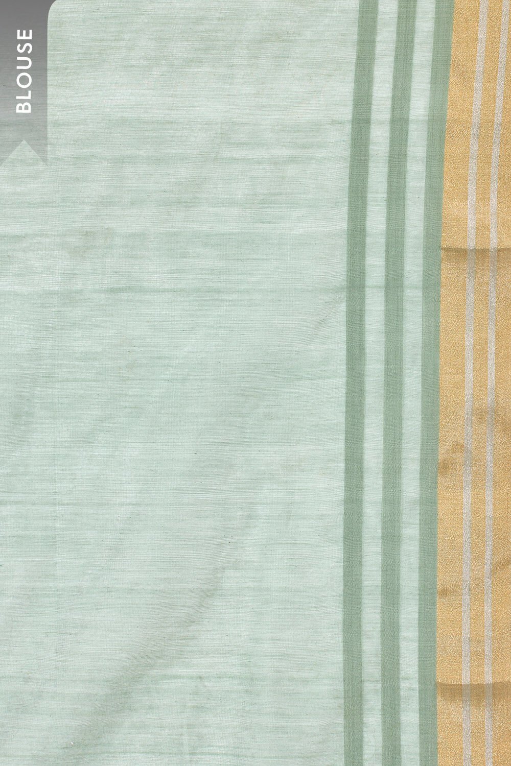Green Woven Pure Silk Cotton Chanderi Saree image number null