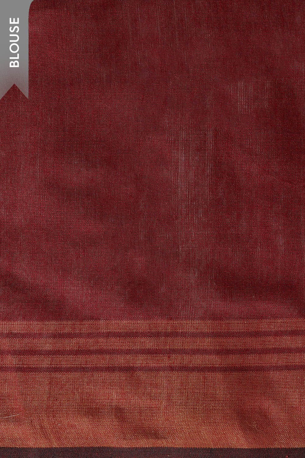 Dark Red Woven Silk Viscose Bhagalpur Saree image number null