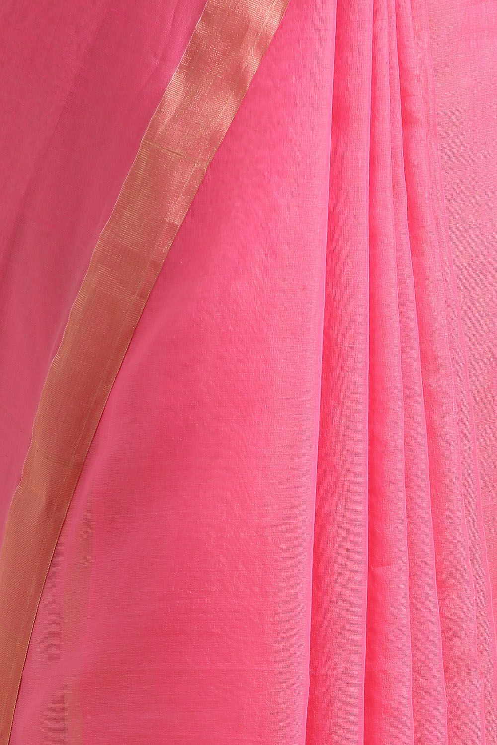 Light Pink Pure Silk Cotton Bengal Saree image number null