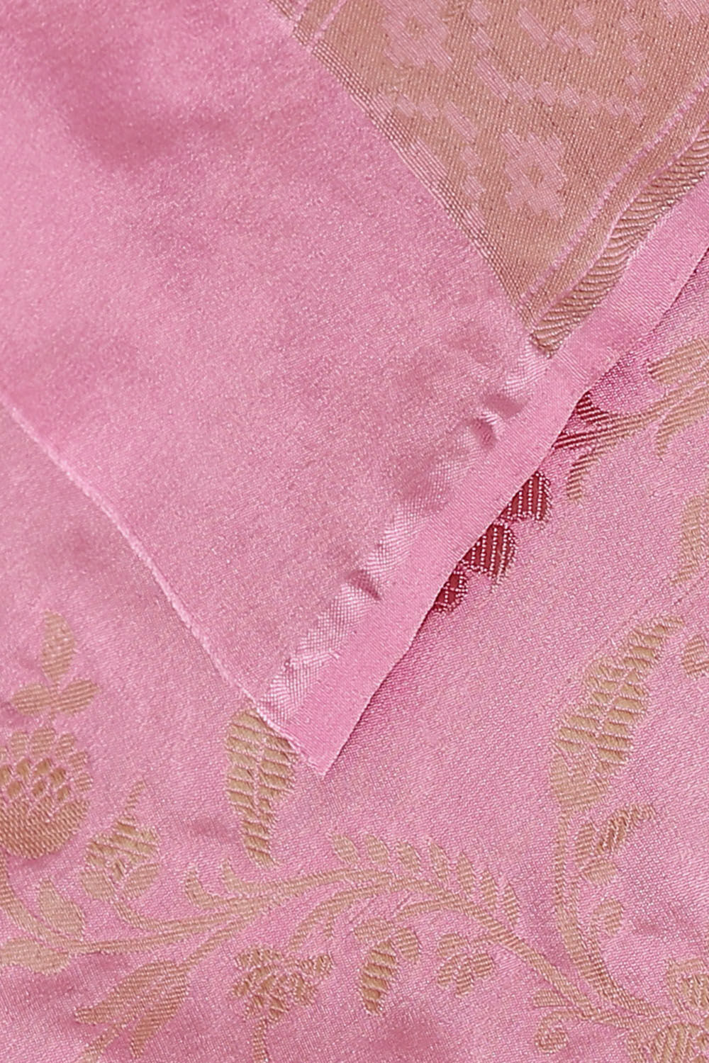 Light Pink Pure Silk Banarasi Saree image number null