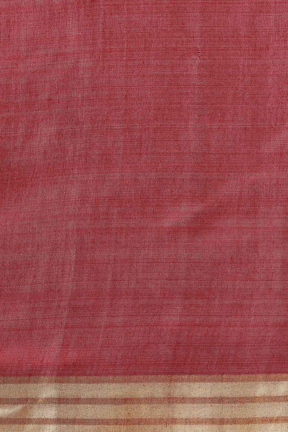 Green Pure Tussar Silk Bhagalpuri Saree image number null