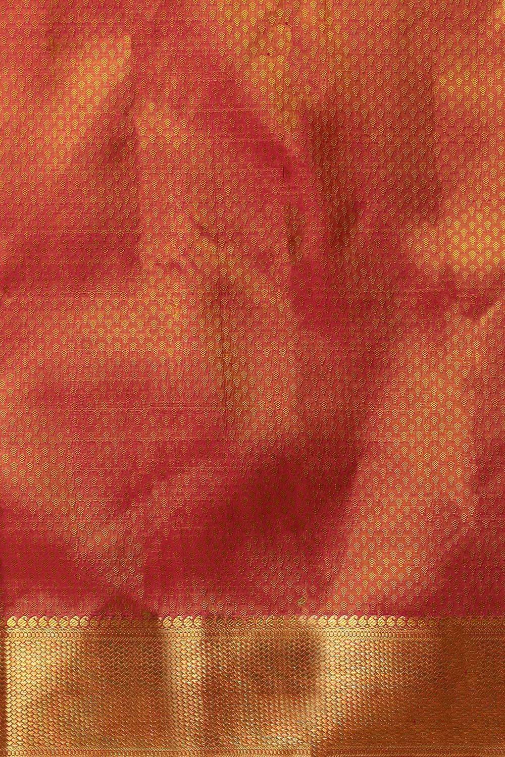 Yellow Woven Pure Silk Kanjivaram Saree image number null