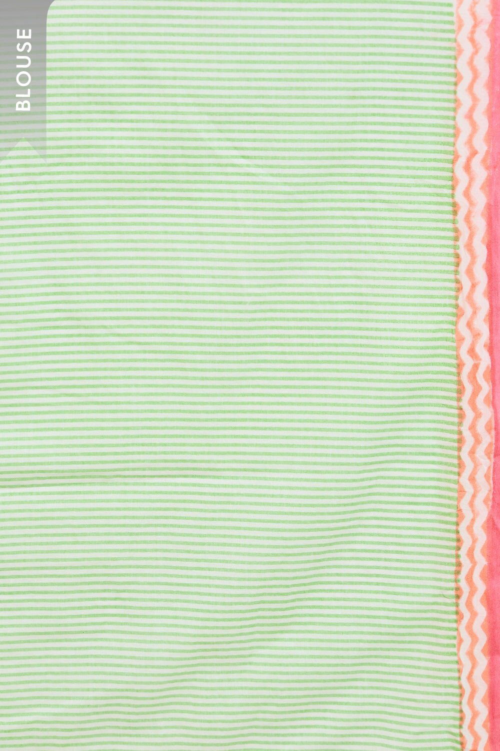 Off White Rajasthan Pure Cotton Printed Sanganeri Saree image number null