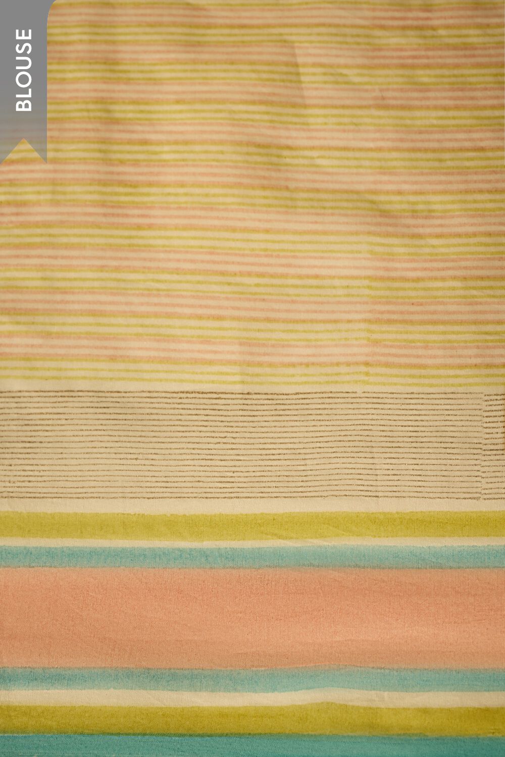 Off White Rajasthan Pure Silk Cotton Printed Sanganeri Saree image number null