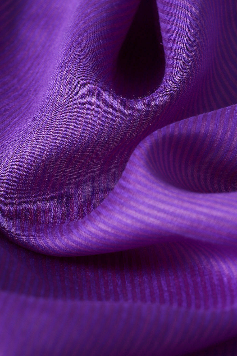 Purple Pure Silk Tussar Bhagalpuri Saree image number null