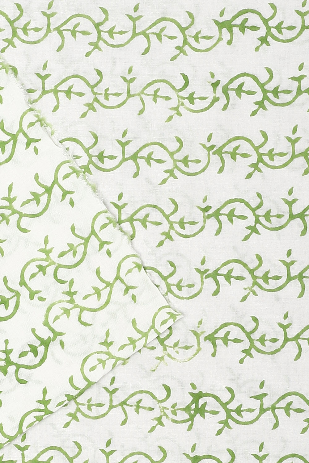 Green Rajasthan Block Printed Silk Cotton Suit image number null