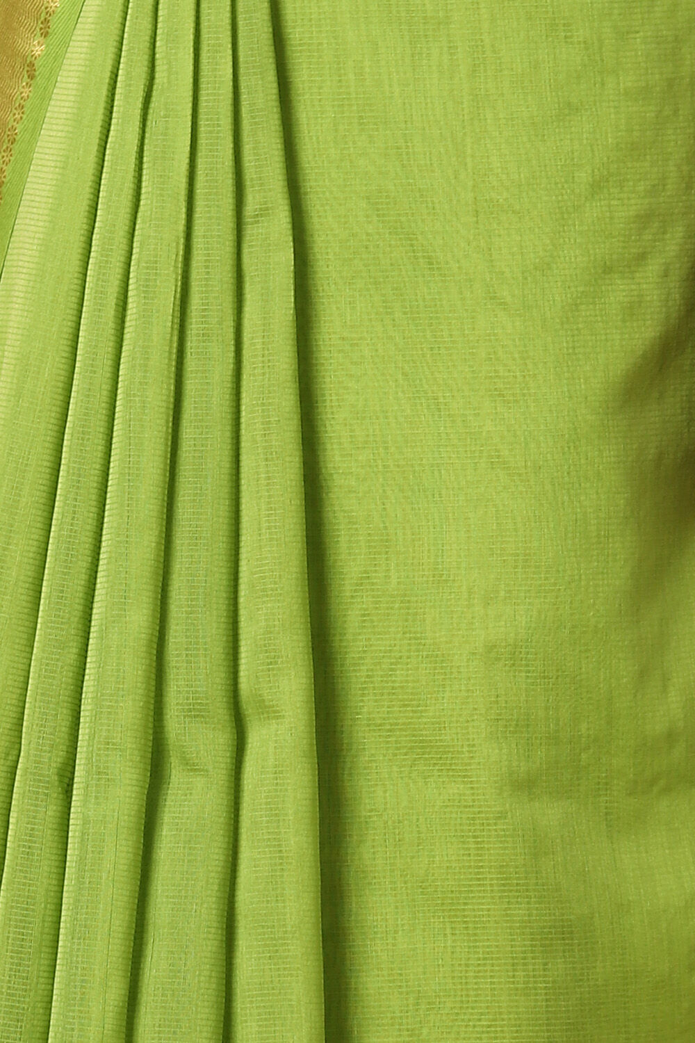 Light Green Pure Silk Cotton Maheswari Saree image number null