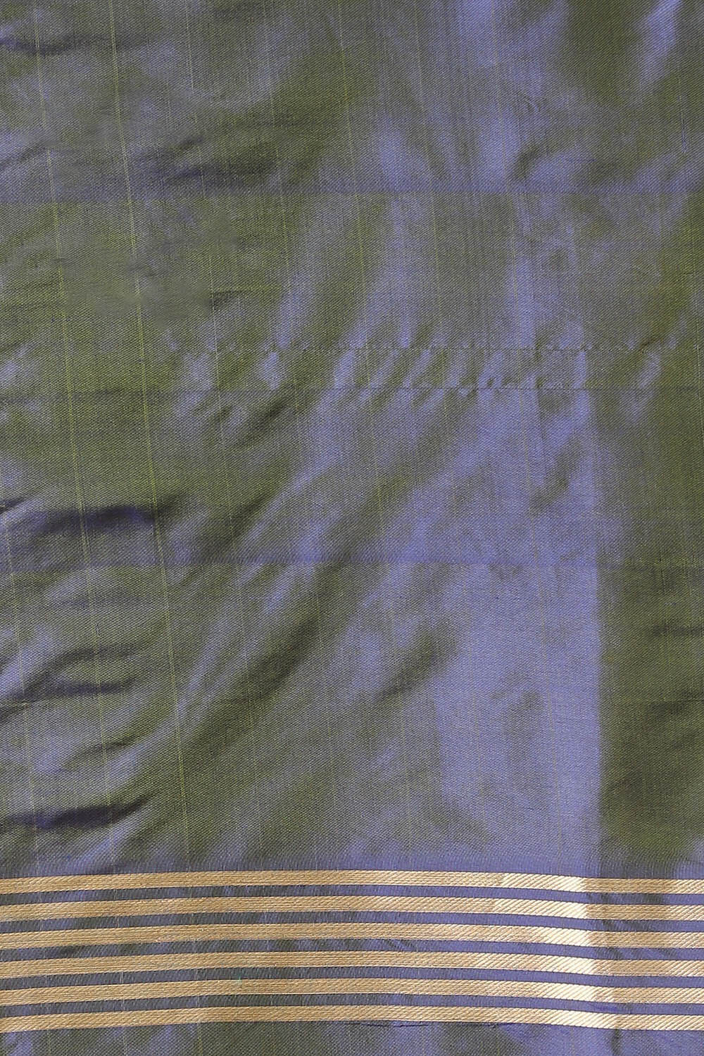 Blue Pure Silk Banarasi Brocade Saree image number null