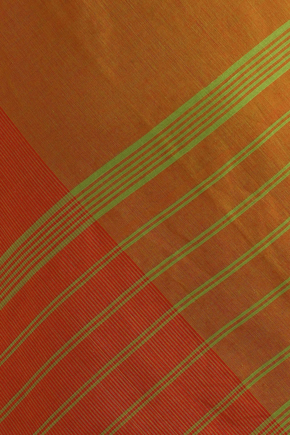 Green Pure Cotton Bengal Saree image number null