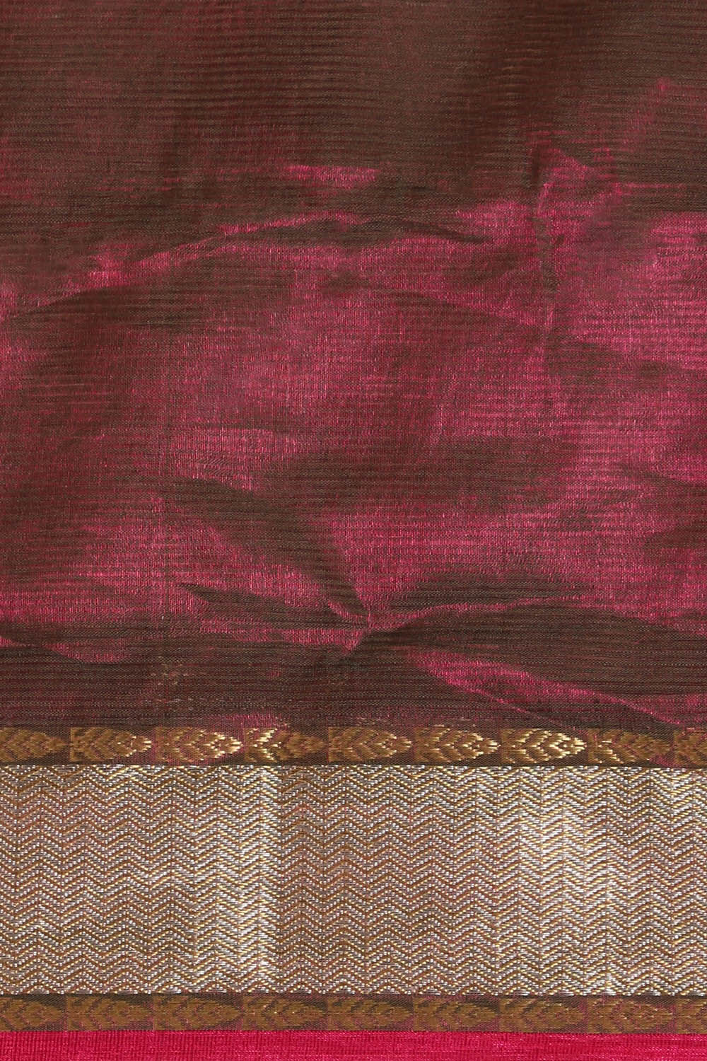 Purple Pure Cotton Tissue Maheswari Saree image number null