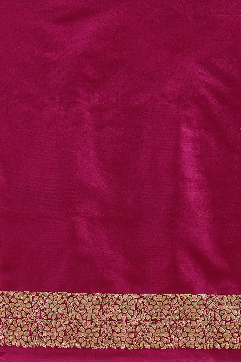 Dark Pink Pure Silk Banarasi Saree image number null