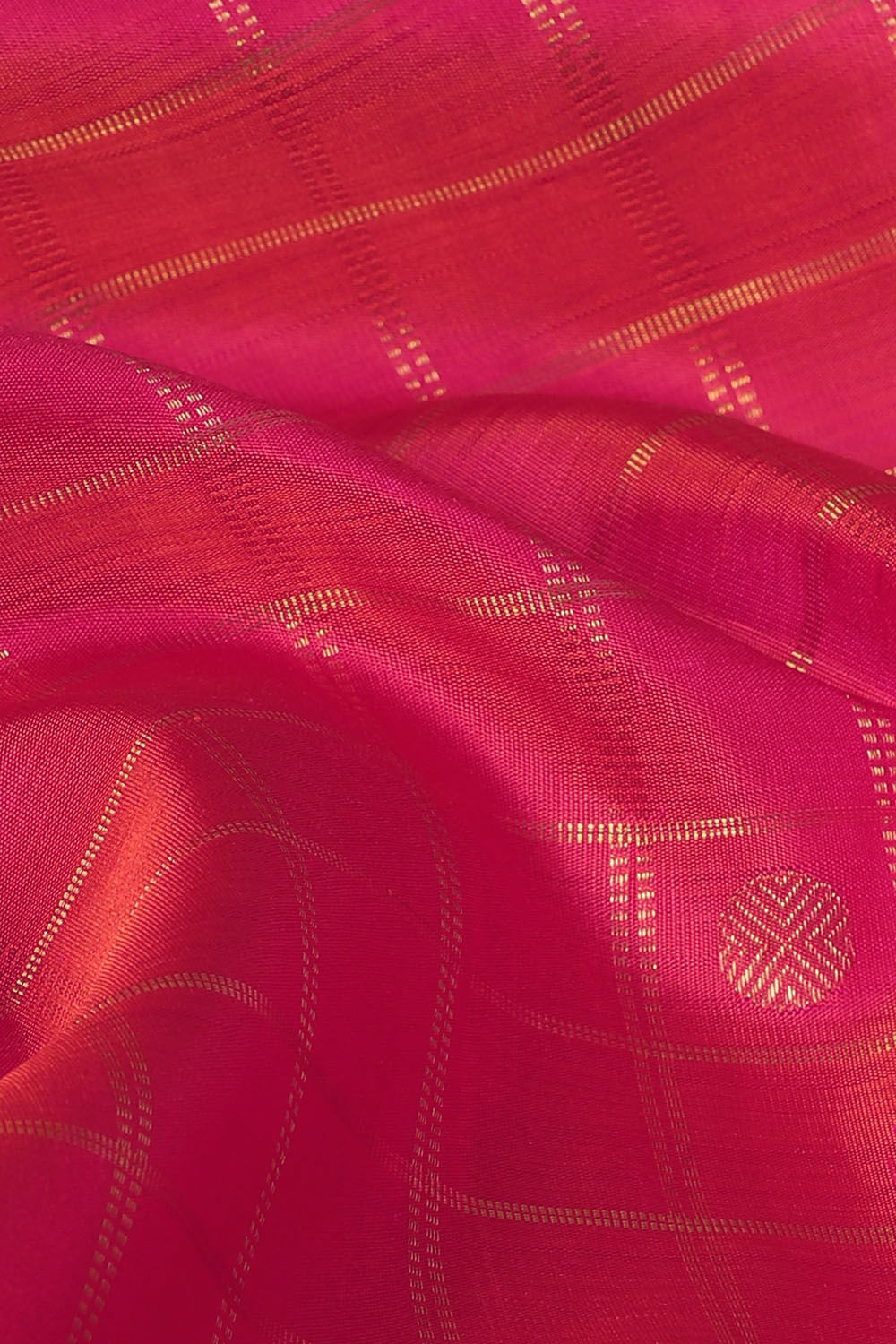 Pink Pure Silk Kanjivaram Saree image number null