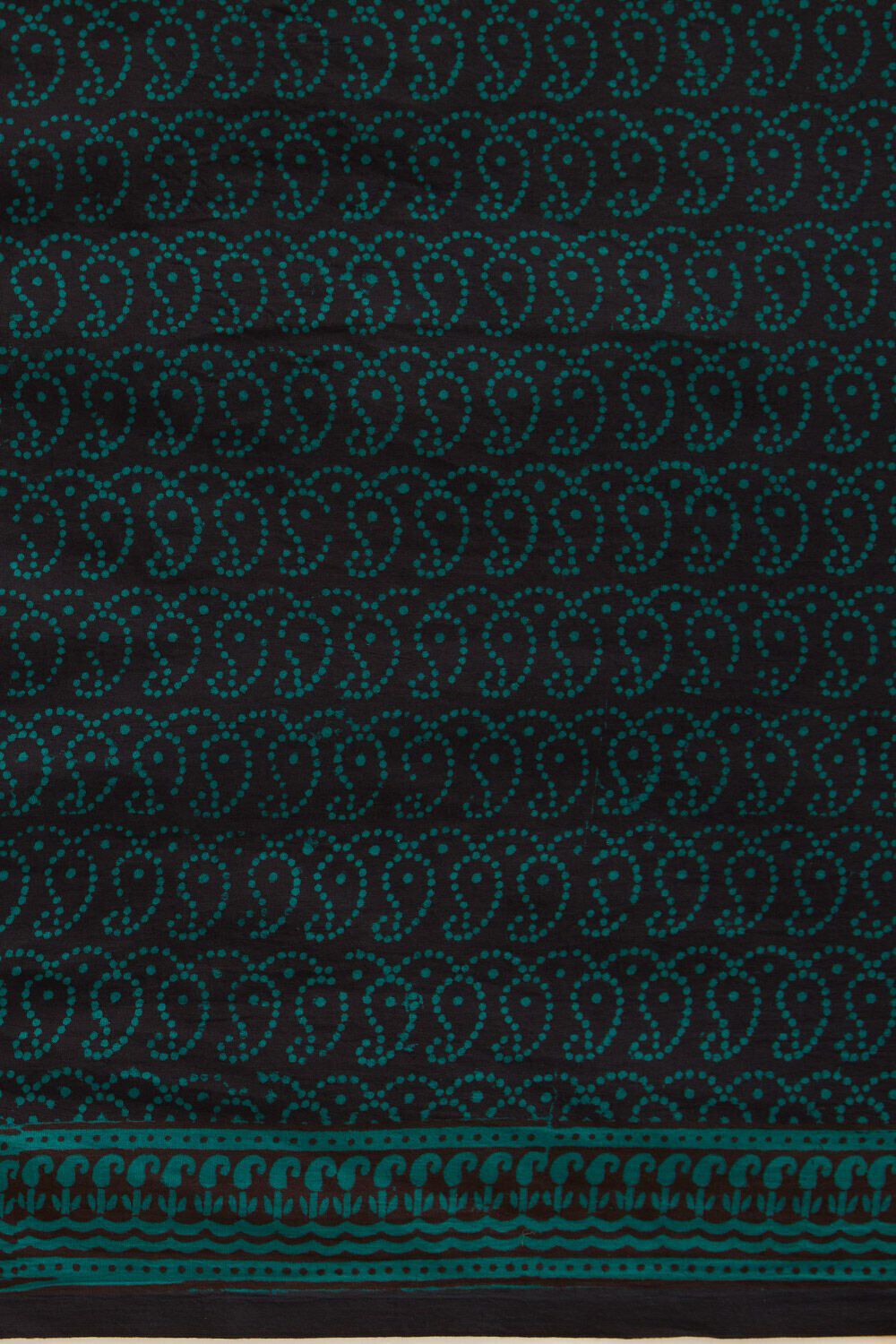 Green Pure Cotton Bagh Printed Saree image number null