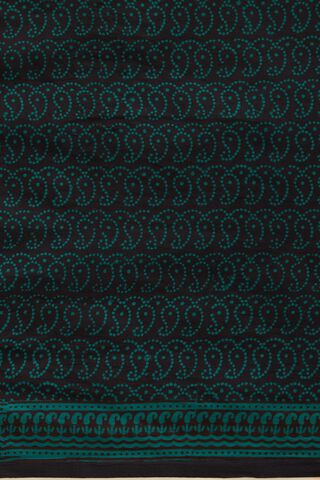 Green Pure Cotton Bagh Printed Saree thumbnail image number null