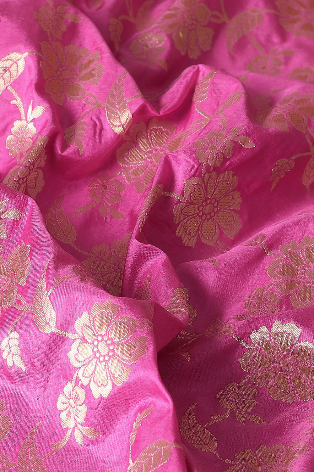 Light Pink Pure Silk Banarasi Saree image number null