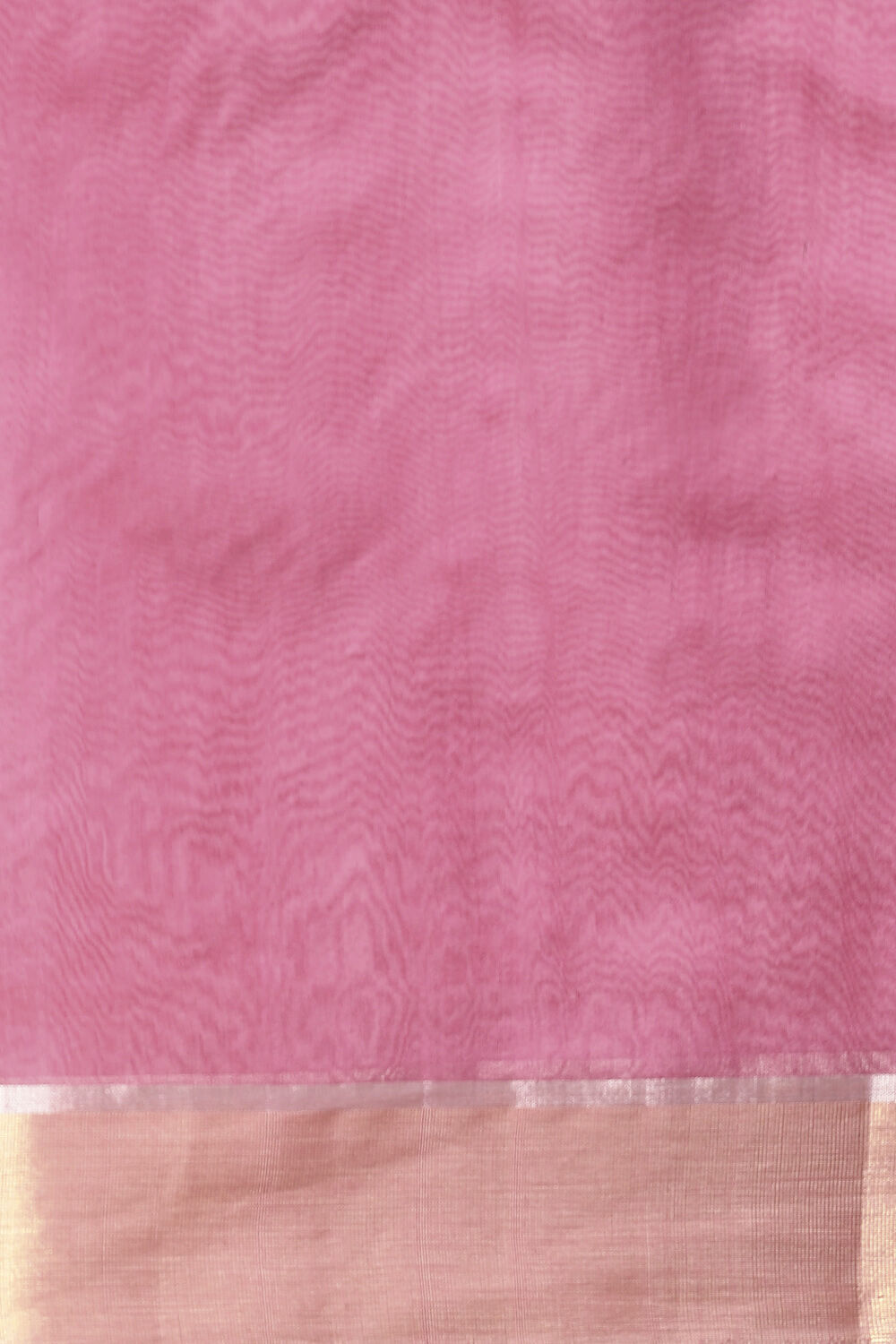 Dark Pink Pure Silk Cotton Chanderi Saree image number null