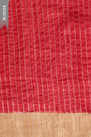 Grey Pure Tussar Silk Embroidered Saree thumbnail image number null