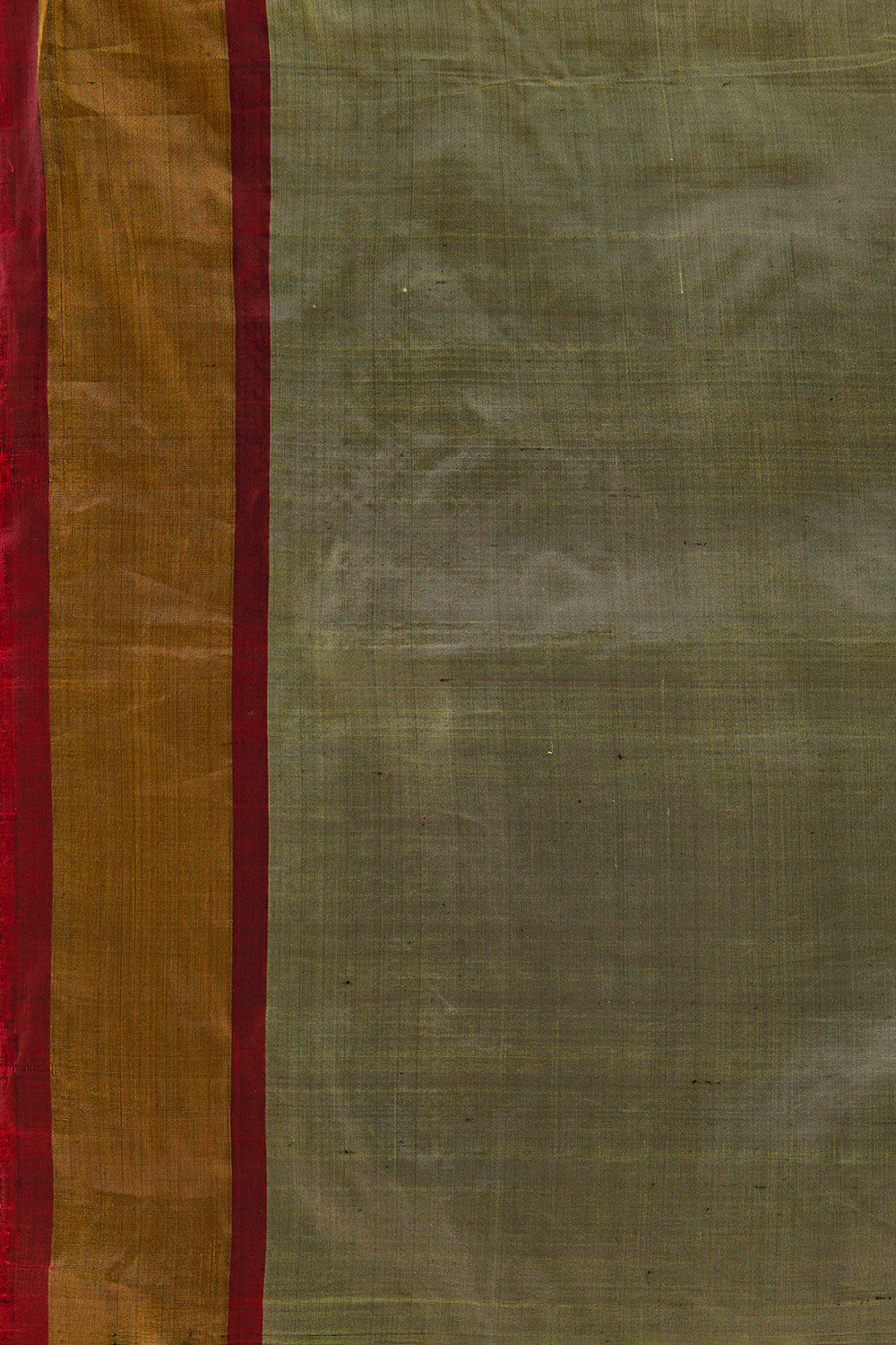 White Pure Silk Patola Ikat Saree image number null