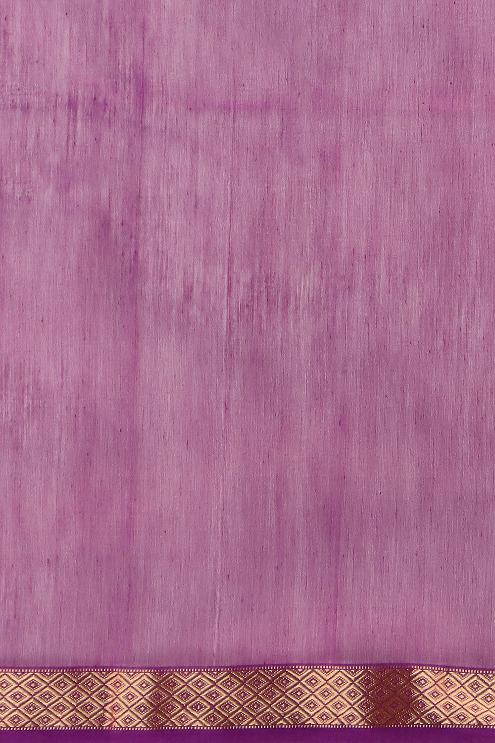 Violet Pure Silk Cotton Maheswari Saree image number null