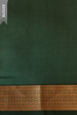 Light Green Woven Kanjeevaram Inspired Design Silk Viscose Saree thumbnail image number null