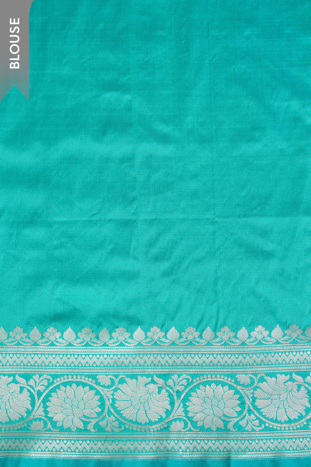 Light Blue Pure Silk Kadwa Banarasi Saree image number null