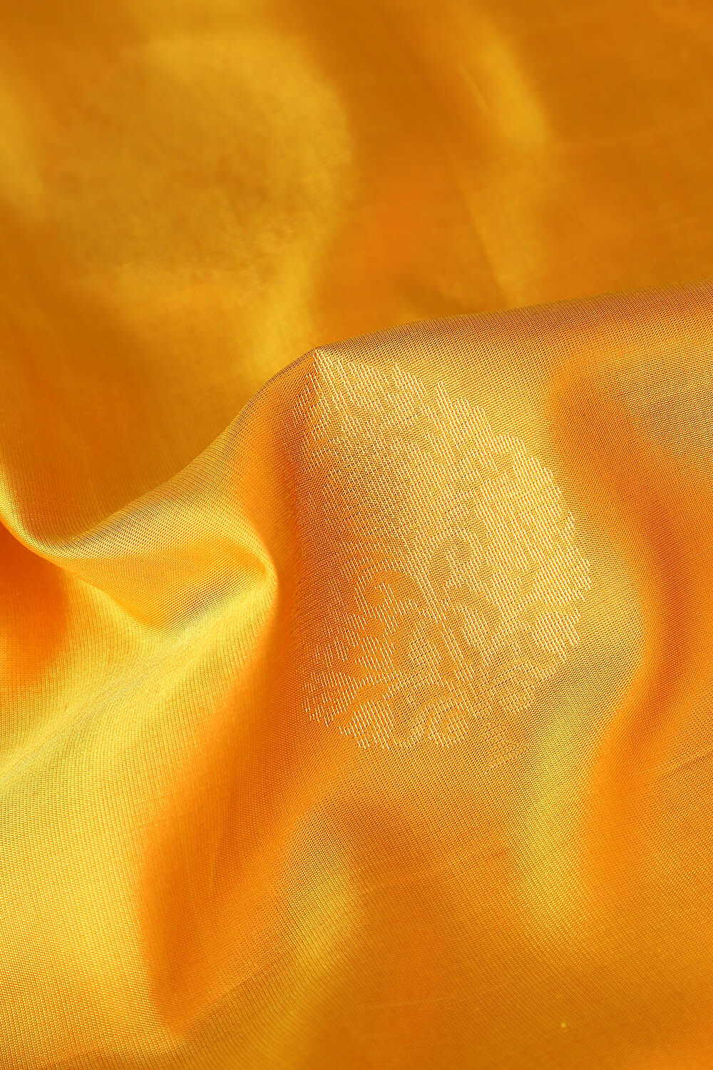 Yellow Pure Silk South Saree image number null