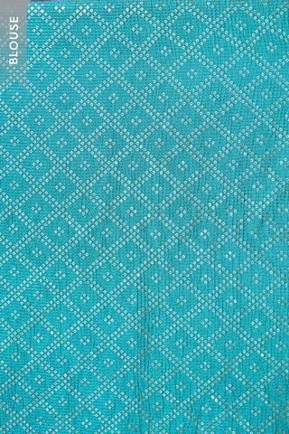 Light Green Tissue Viscose Woven Saree thumbnail image number null