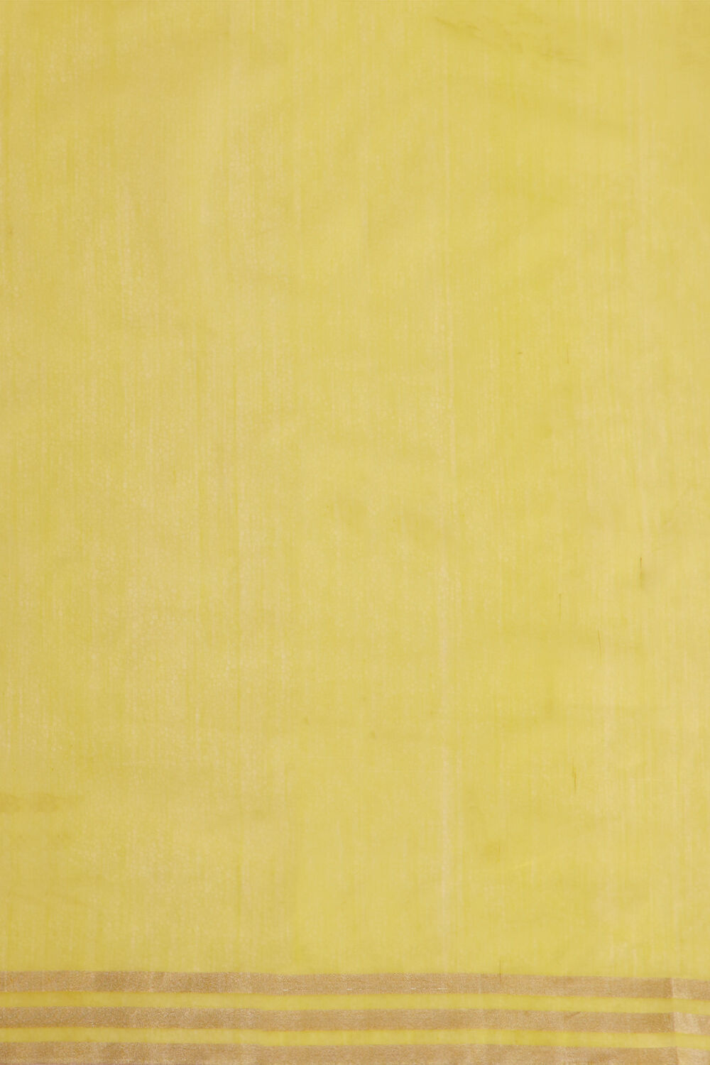 Yellow Woven Pure Silk Cotton Chanderi Saree image number null