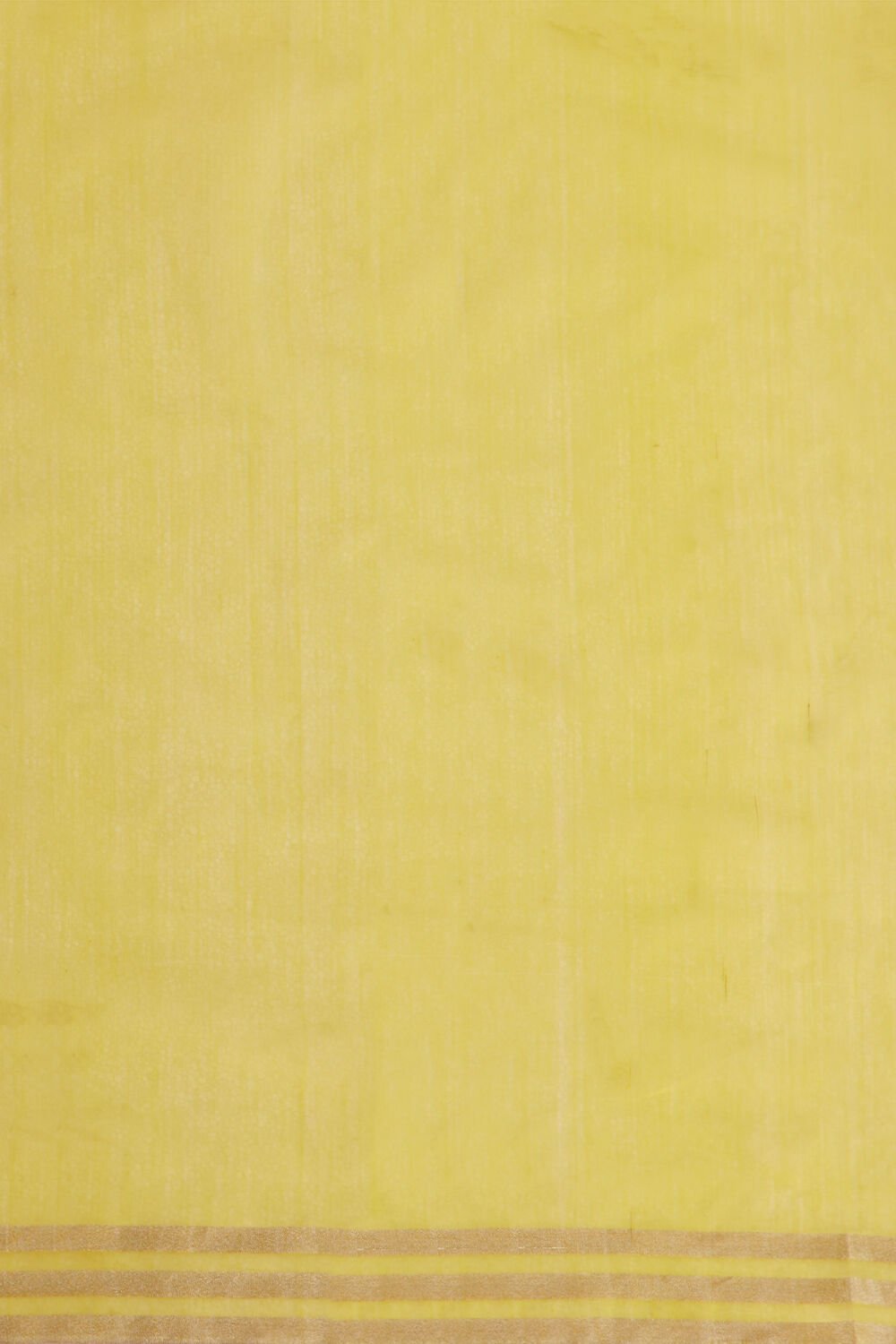Yellow Woven Pure Silk Cotton Chanderi Saree image number null