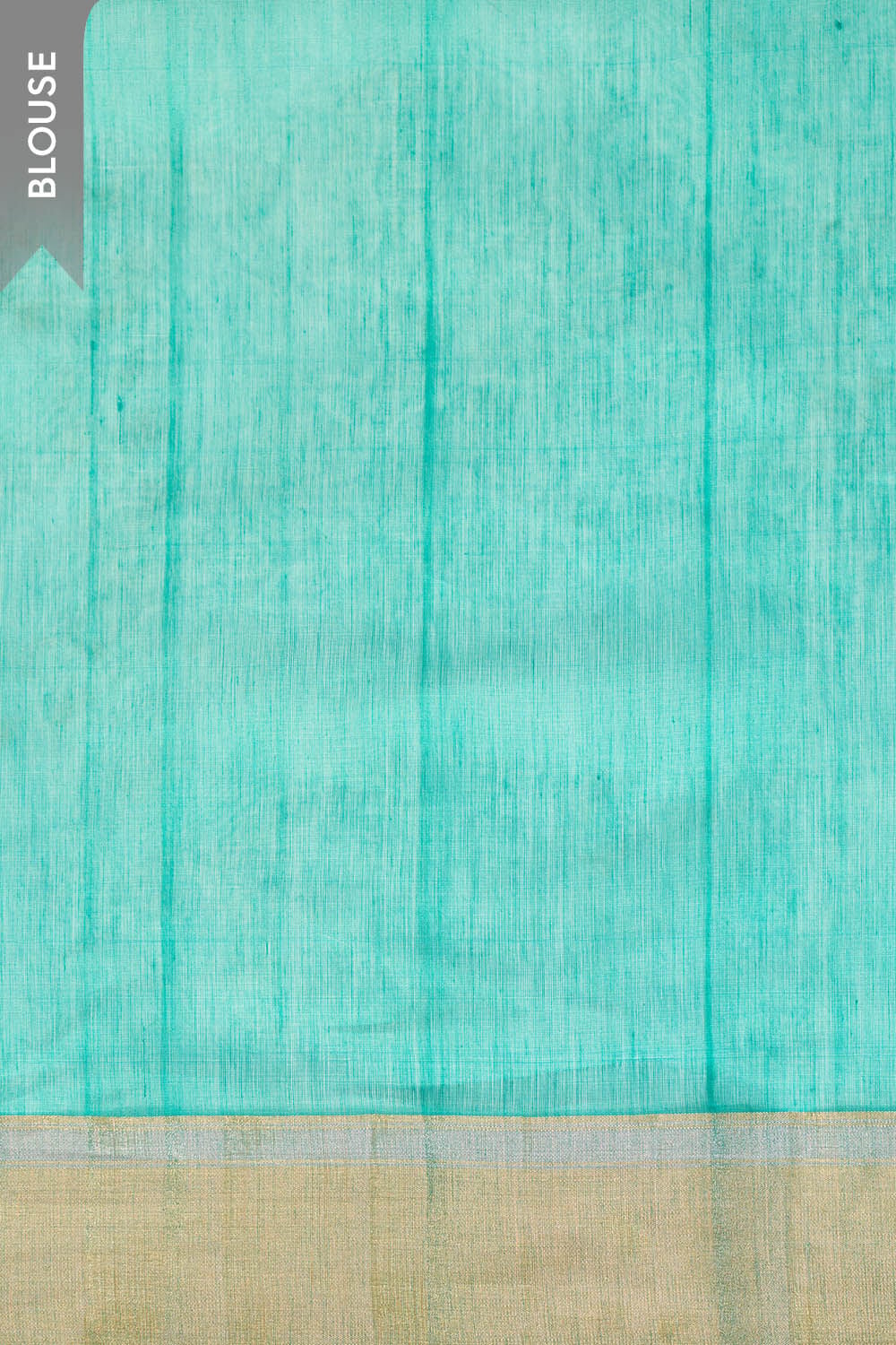 Blue Woven Pure Silk Cotton Chanderi Saree image number null