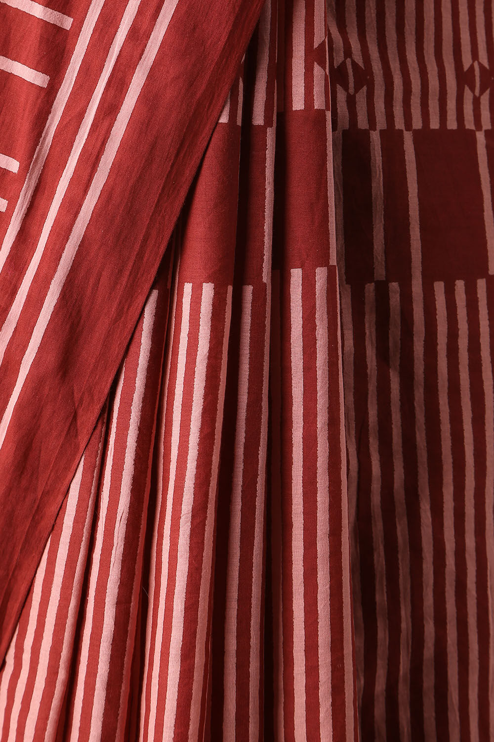Pink Pure Cotton Printed Saree image number null