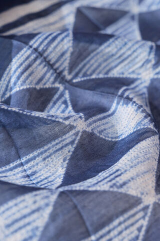 Green Tie & Dye Shibori Pure Silk Cotton Rajasthan Saree thumbnail image number null