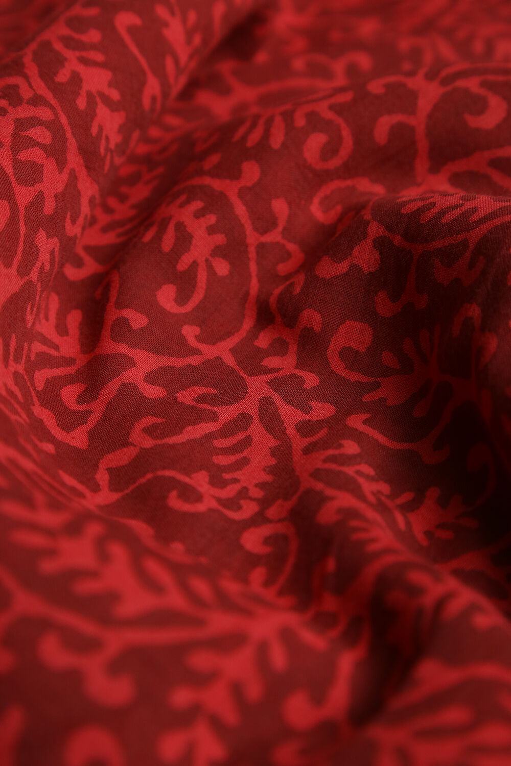 Dark Pink Dabu Pure Cotton Suit Set image number null