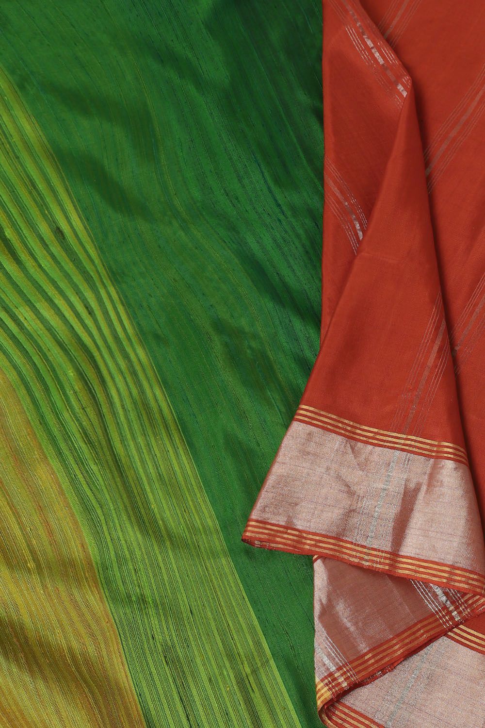 Red Pure Silk South Saree image number null