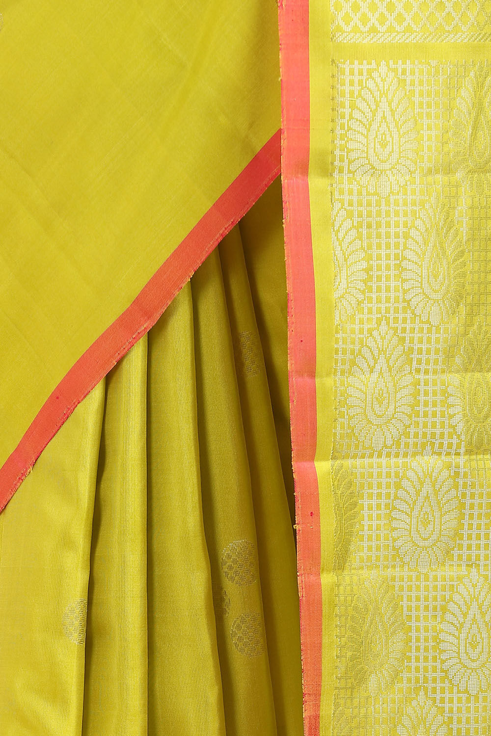 Light Green Pure Soft Silk Saree image number null