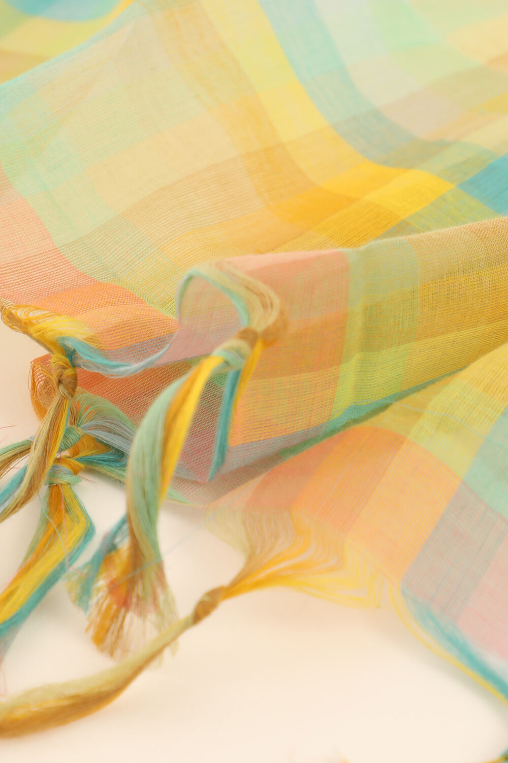 Multicoloured Pure Cotton Woven Narayanpet Saree image number null