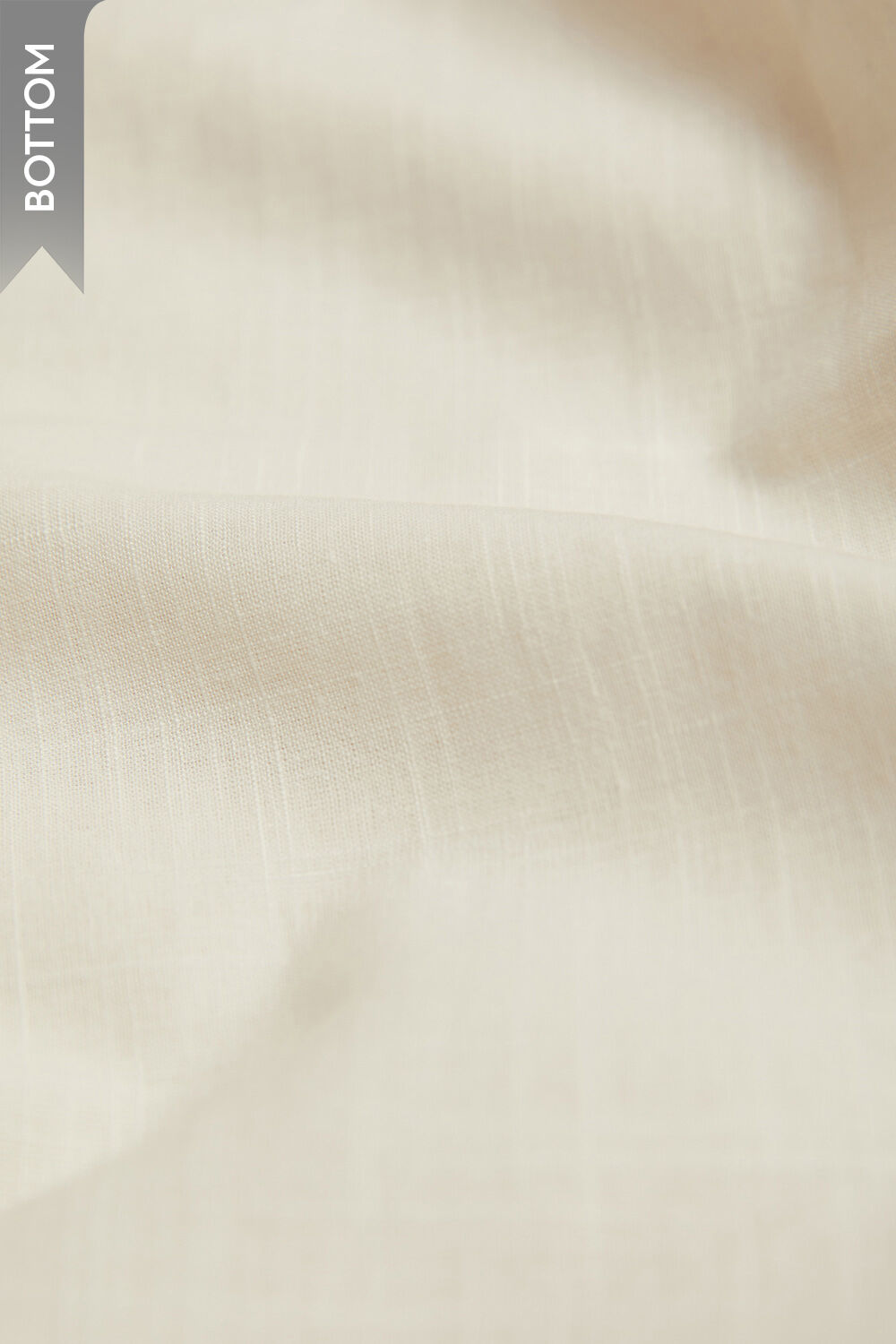 Off White Woven Pure Cotton Unstitched Suit Set image number null