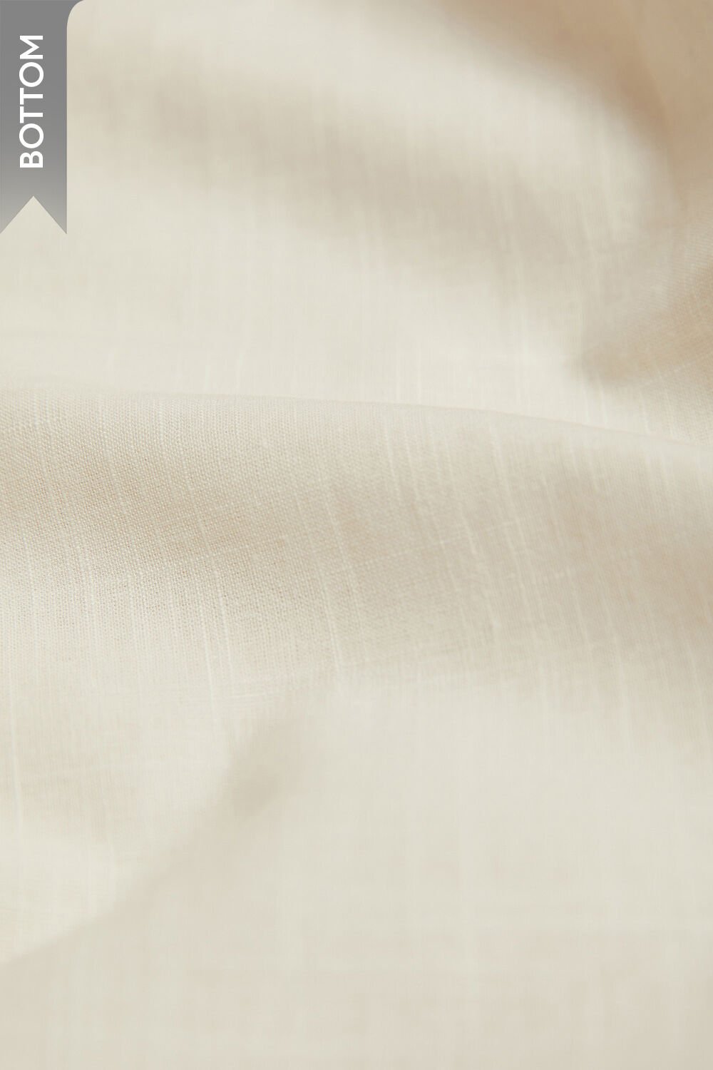 Off White Woven Pure Cotton Unstitched Suit Set image number null