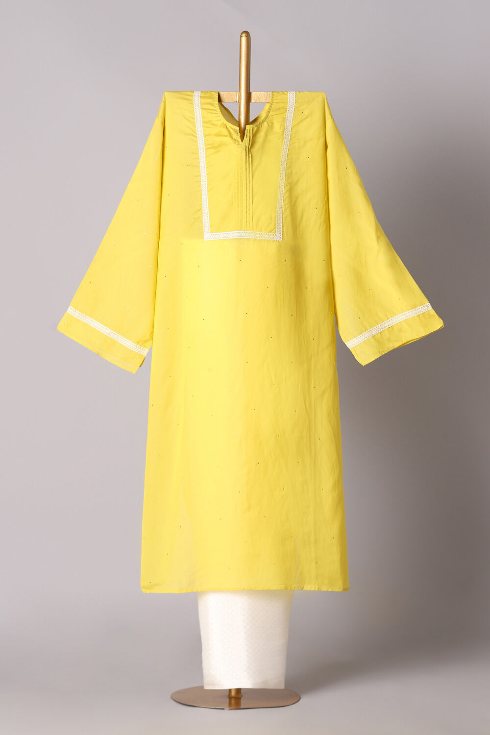 Green Viscose Embroidered Semistitched Suit Set image number null