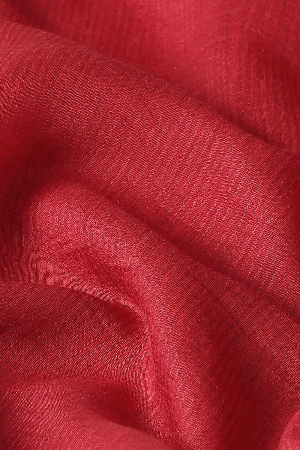 Red Pure Silk Tussar Bhagalpuri Saree image number null
