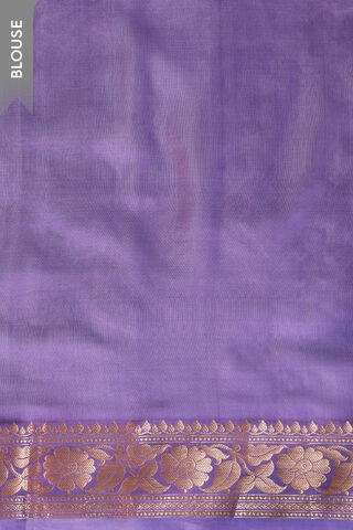 Light Blue Silk Viscose Cutwork Banarasi Saree thumbnail image number null