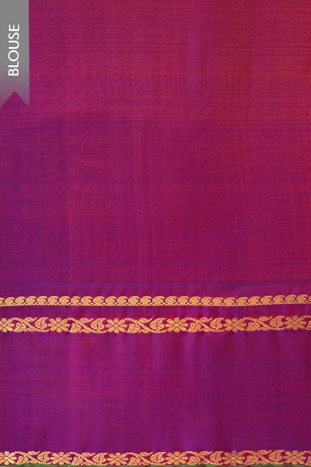 Pink Pure Silk Woven Kanjivaram Saree image number null