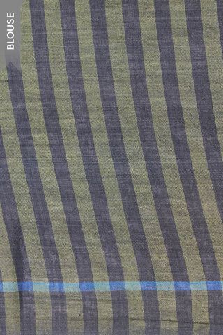 Black Odissa Pure Cotton Ikat Saree thumbnail image number null