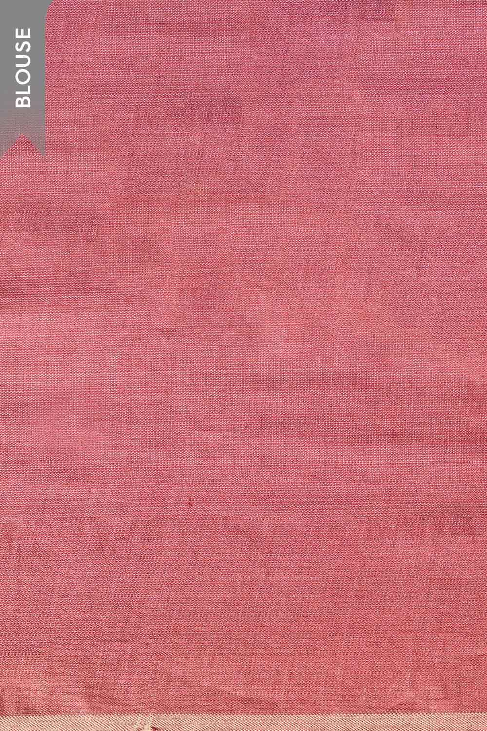 Dark Green Woven Pure Tussar Silk Bhagalpur Saree image number null