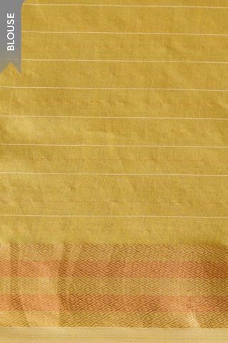 Yellow Bhagalpur Woven Silk Viscose Saree thumbnail image number null