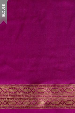 Orange Silk Viscose Cutwork Banaras Inspired Design Saree thumbnail image number null