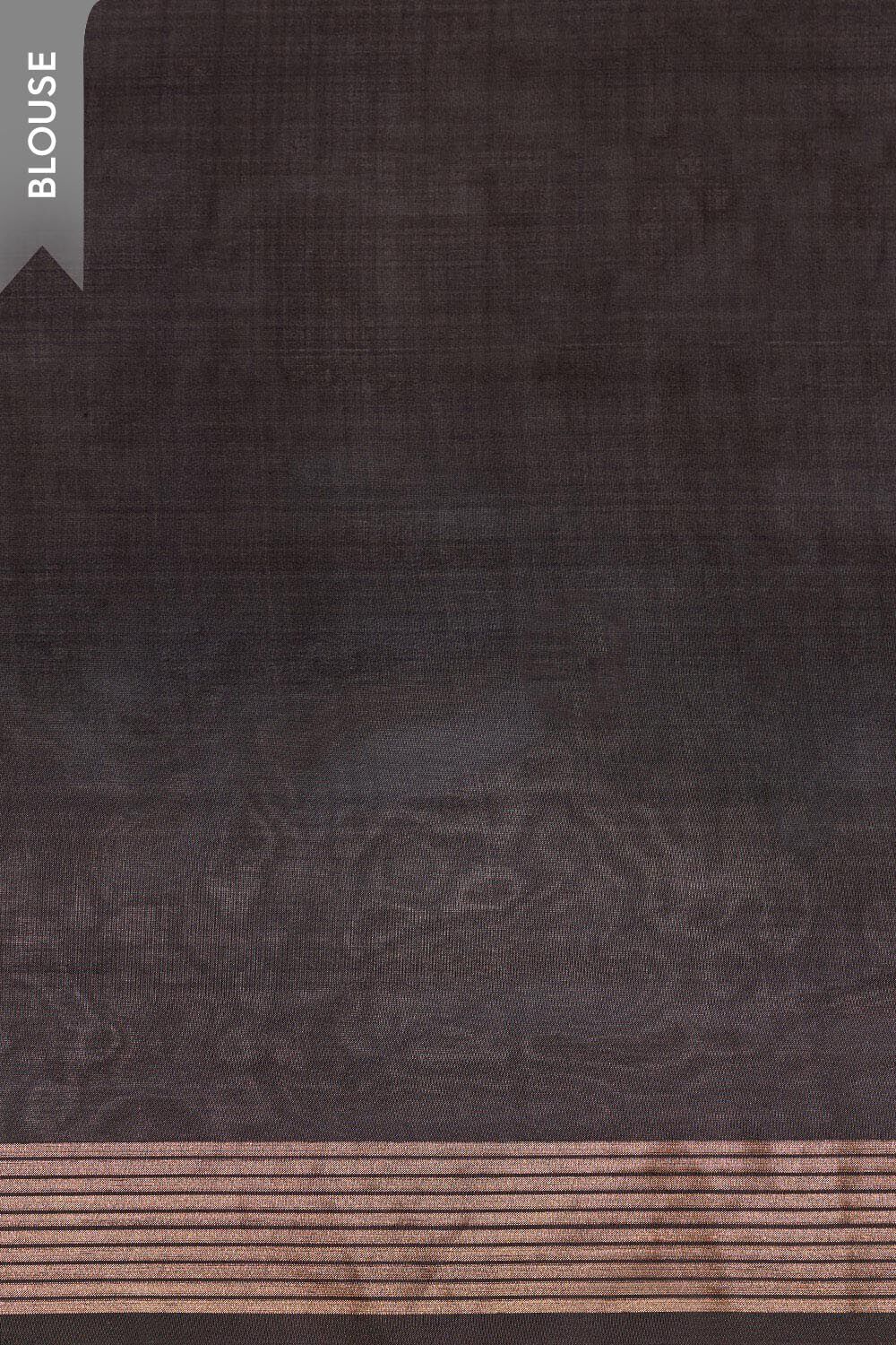 Black Silk Viscose Cutwork Banaras  Saree image number null
