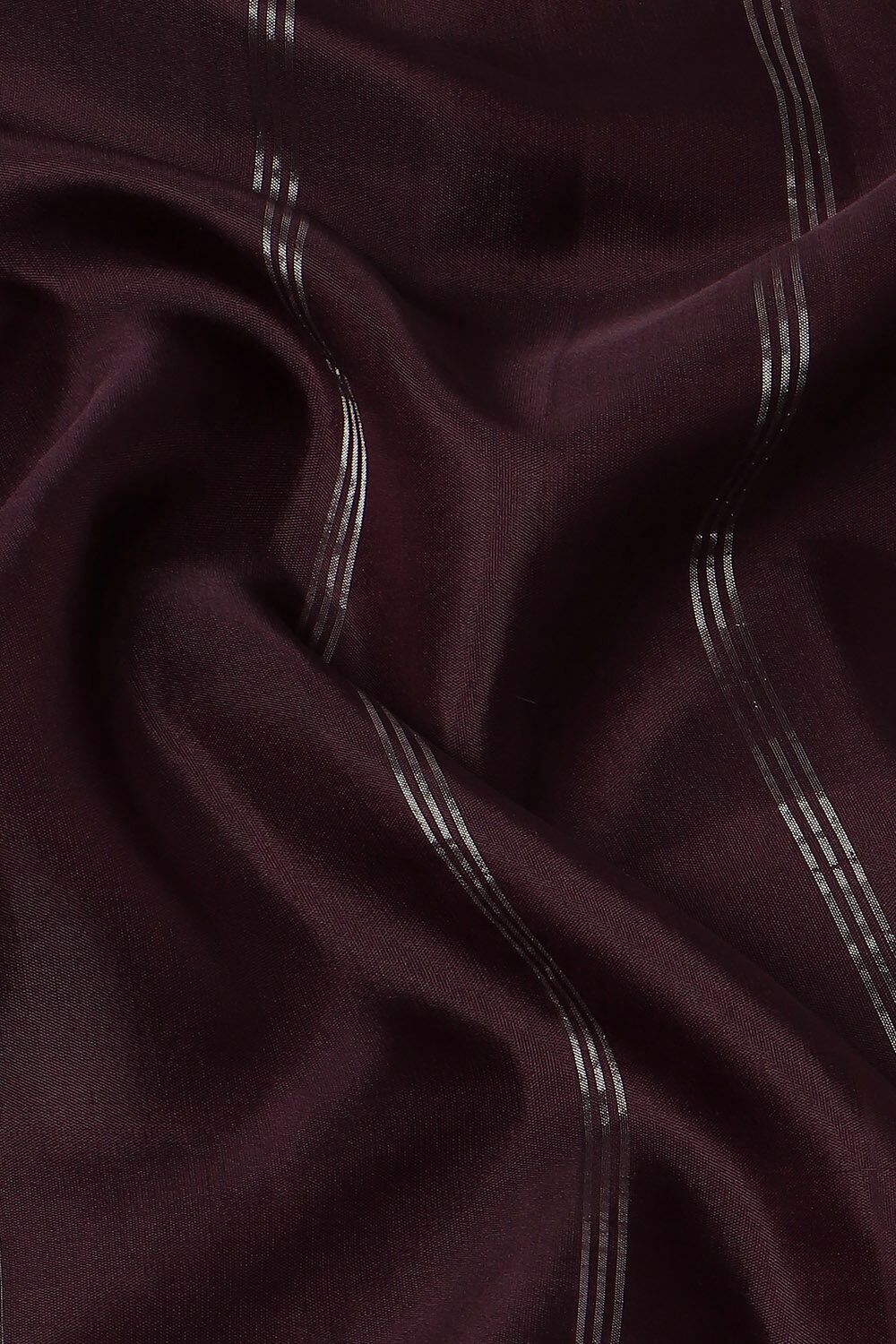 Dark Red Pure Silk South Saree image number null