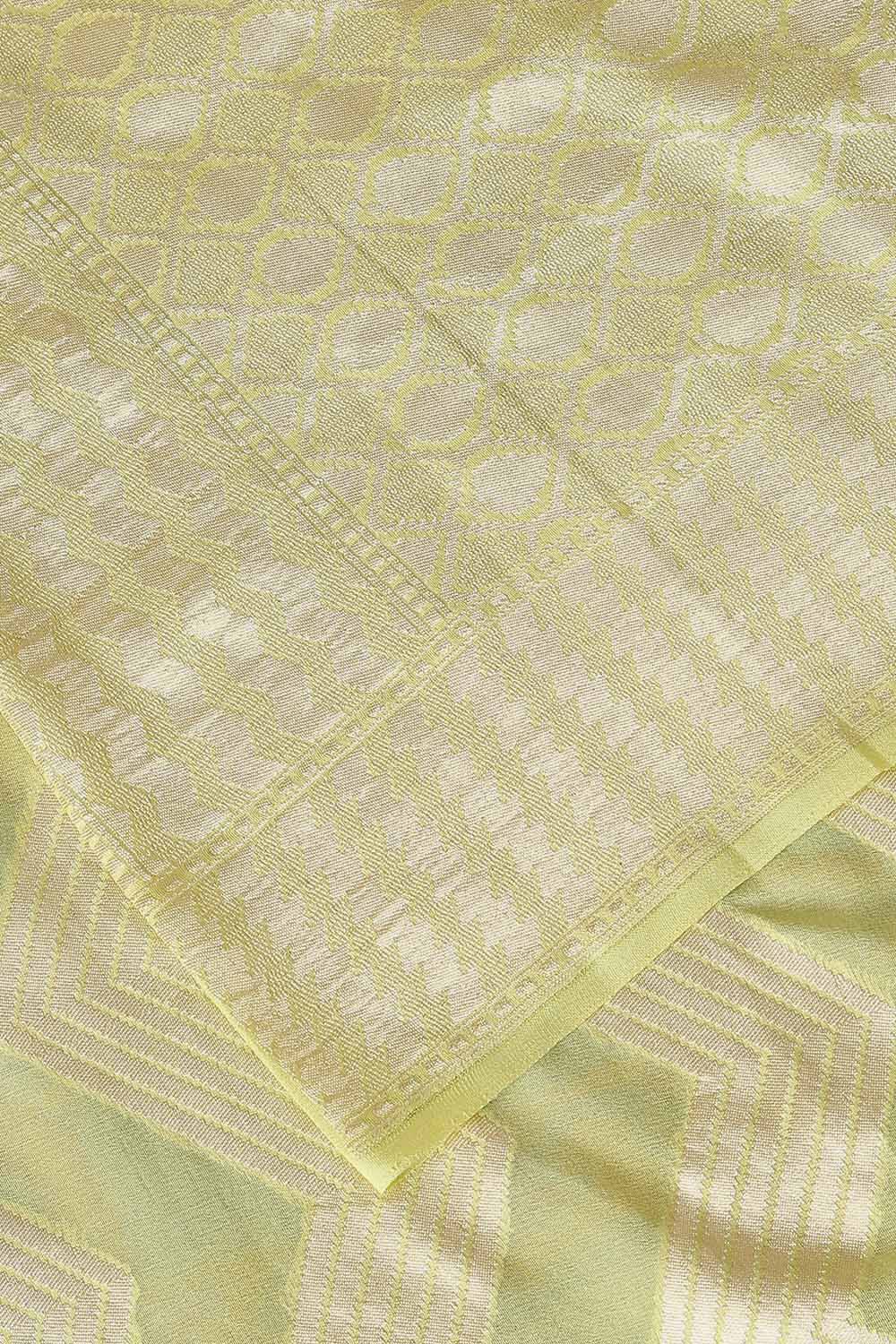 Light Green Georgette Banarasi Saree image number null