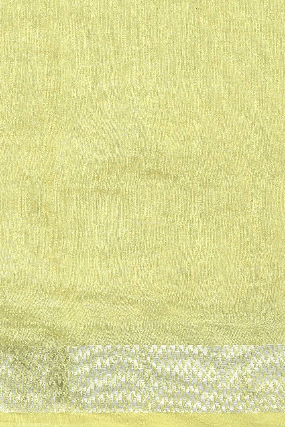 Yellow Pure Tussar Silk Bhagalpuri Saree image number null